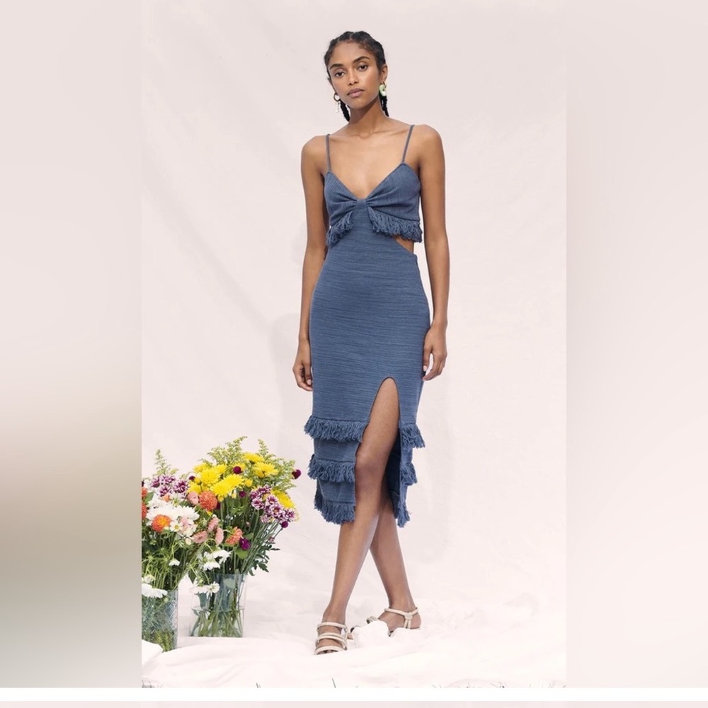 SAYLOR MIDI DRESS NEVER WORN